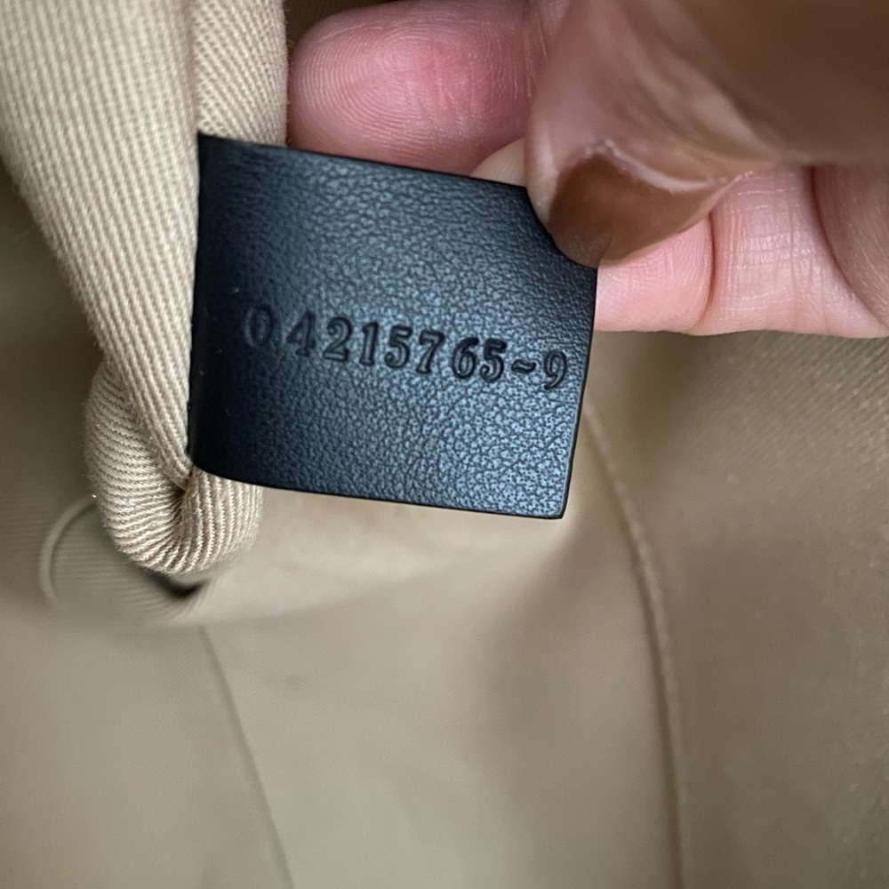 Woody medium leather-trimmed cotton-canvas tote - Picture 10 of 16